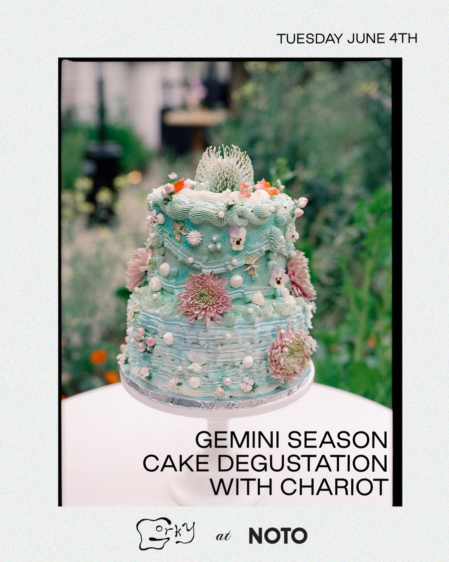 Gemini Season Cake Degustation with Chariot